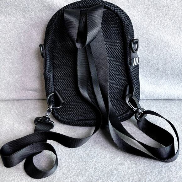 Adidas Concert Festival Weekend Small Black Mini Backpack NWOT - Picture 5 of 6